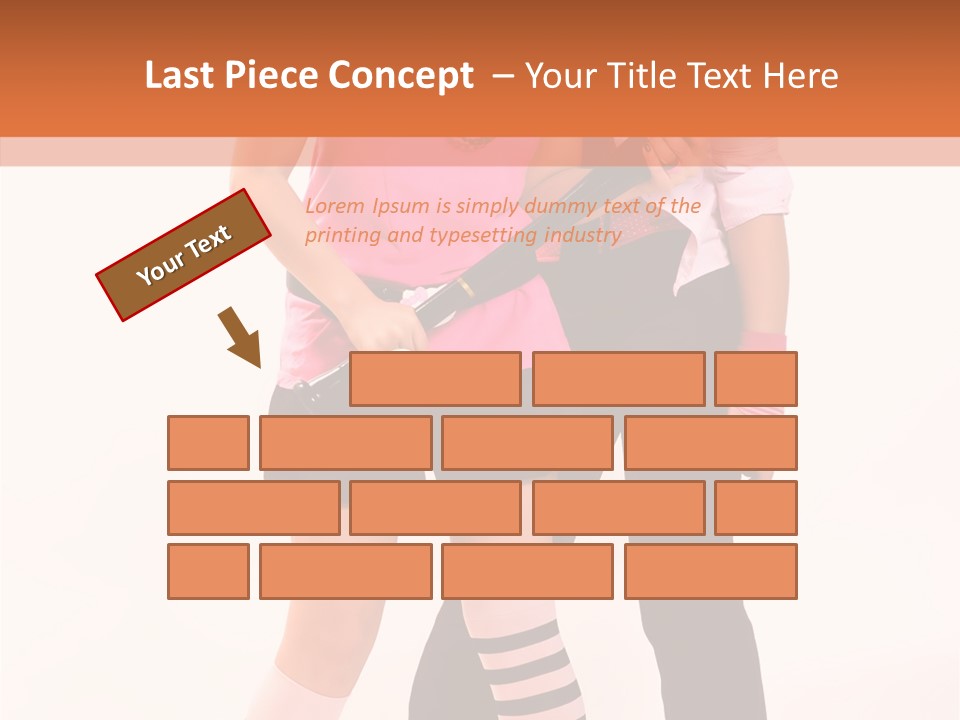 Black Young Beauty PowerPoint Template