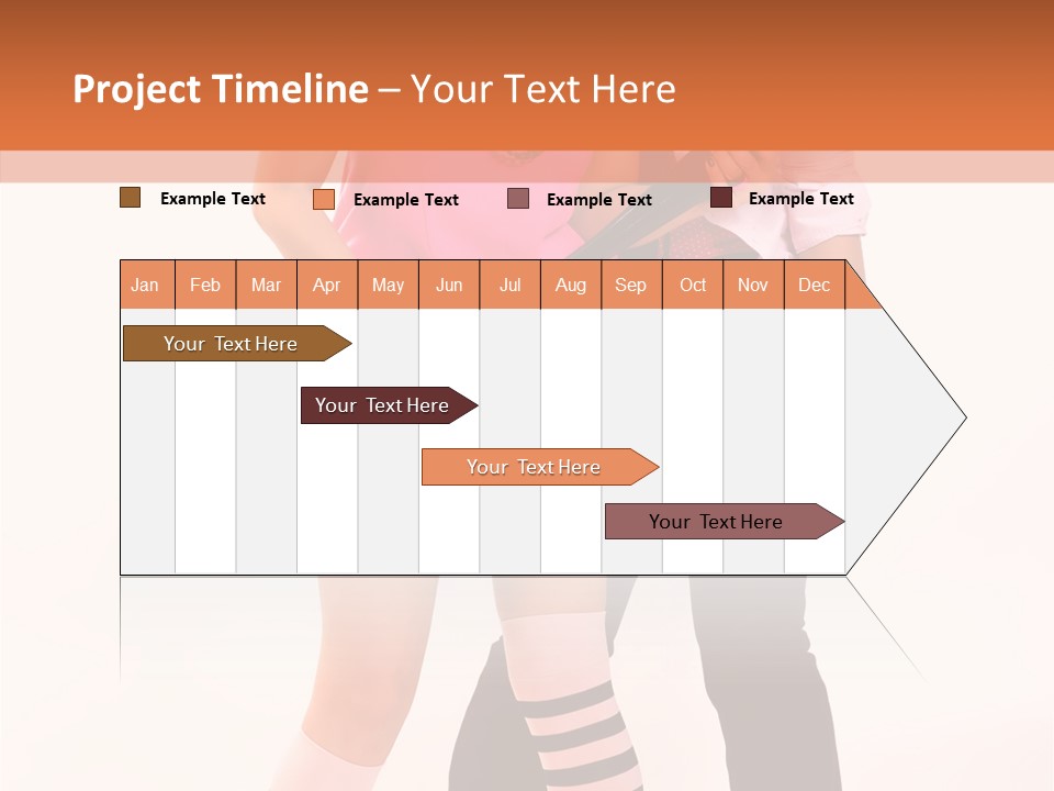 Black Young Beauty PowerPoint Template