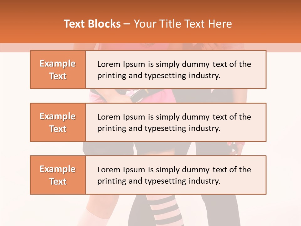 Black Young Beauty PowerPoint Template