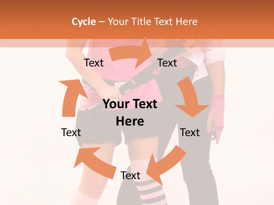 Black Young Beauty PowerPoint Template