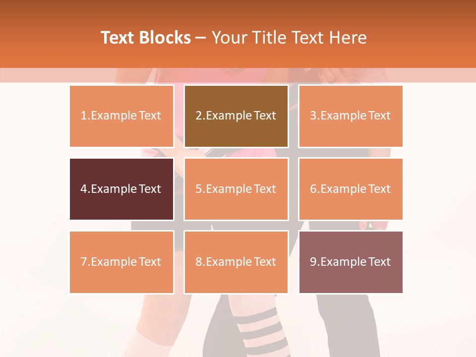 Black Young Beauty PowerPoint Template