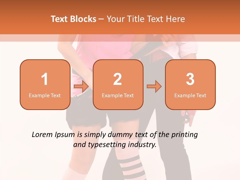 Black Young Beauty PowerPoint Template