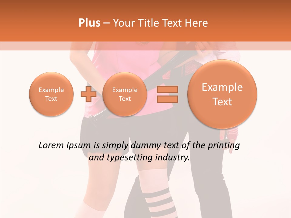 Black Young Beauty PowerPoint Template