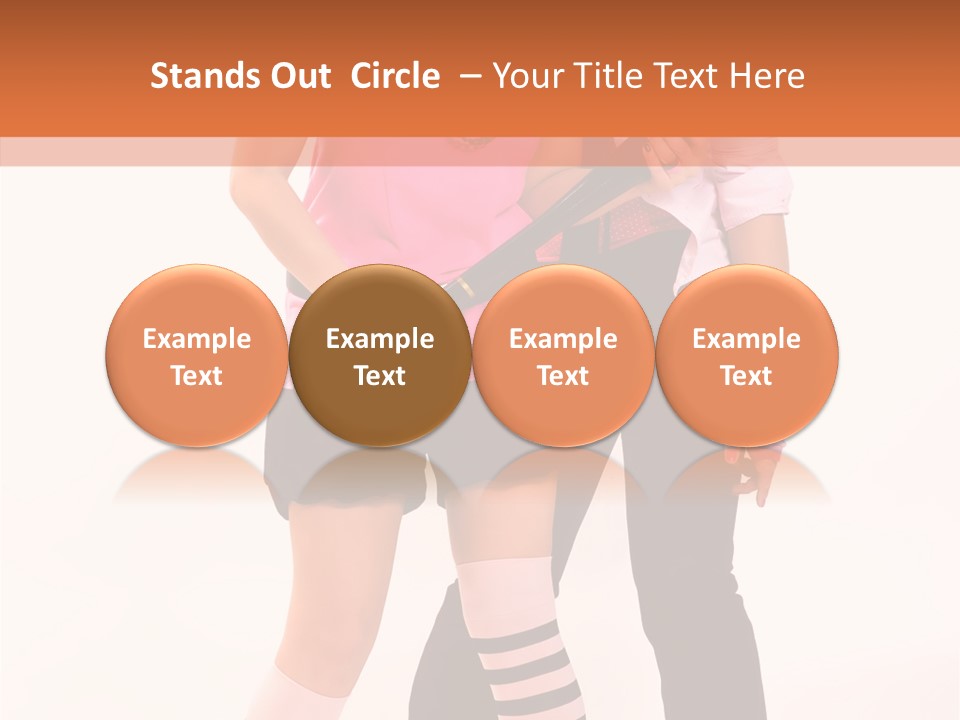 Black Young Beauty PowerPoint Template