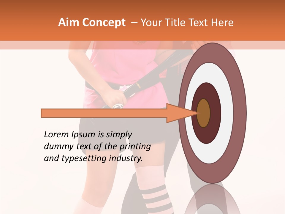 Black Young Beauty PowerPoint Template