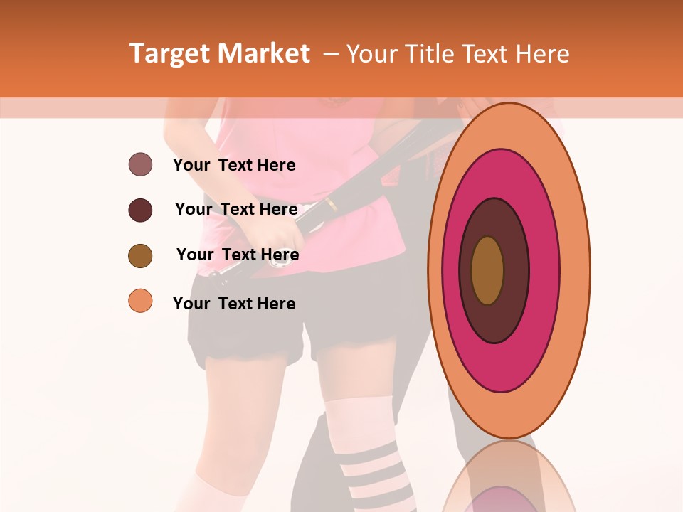 Black Young Beauty PowerPoint Template