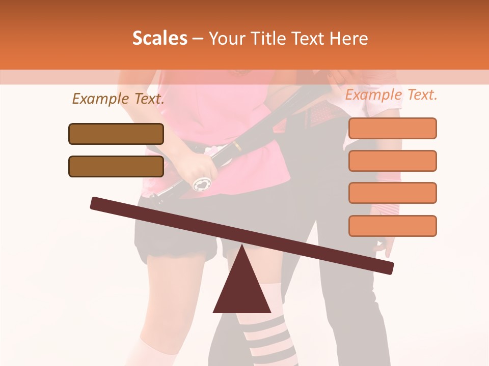 Black Young Beauty PowerPoint Template