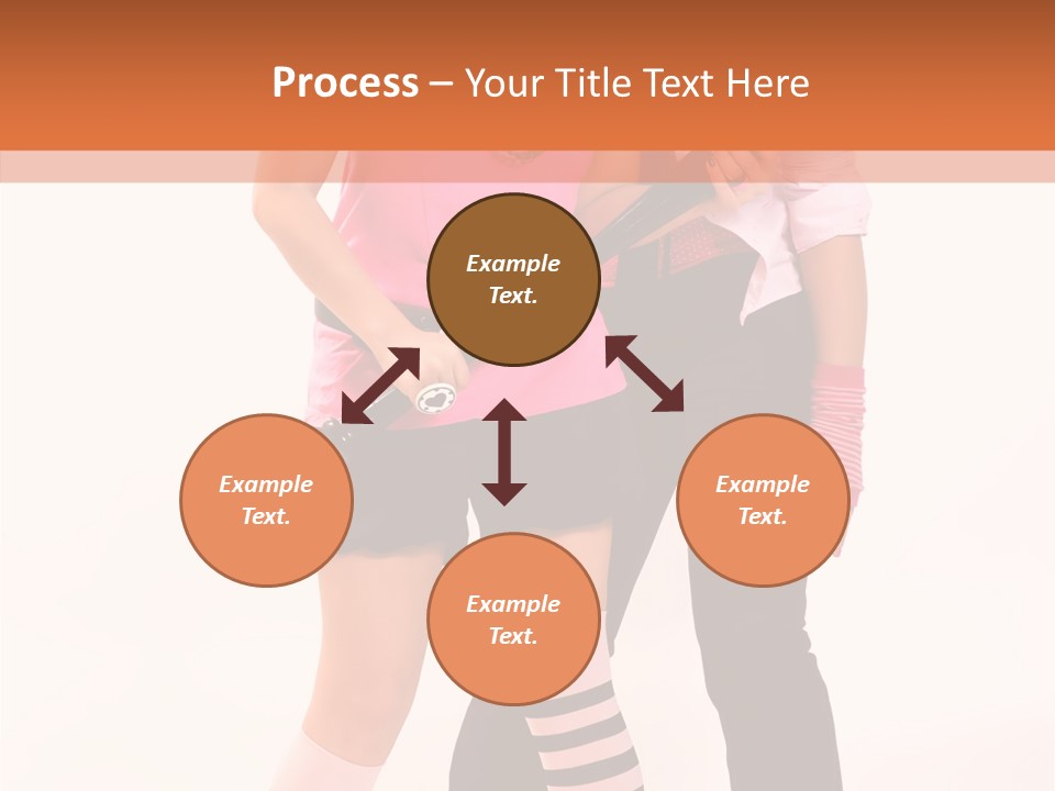 Black Young Beauty PowerPoint Template
