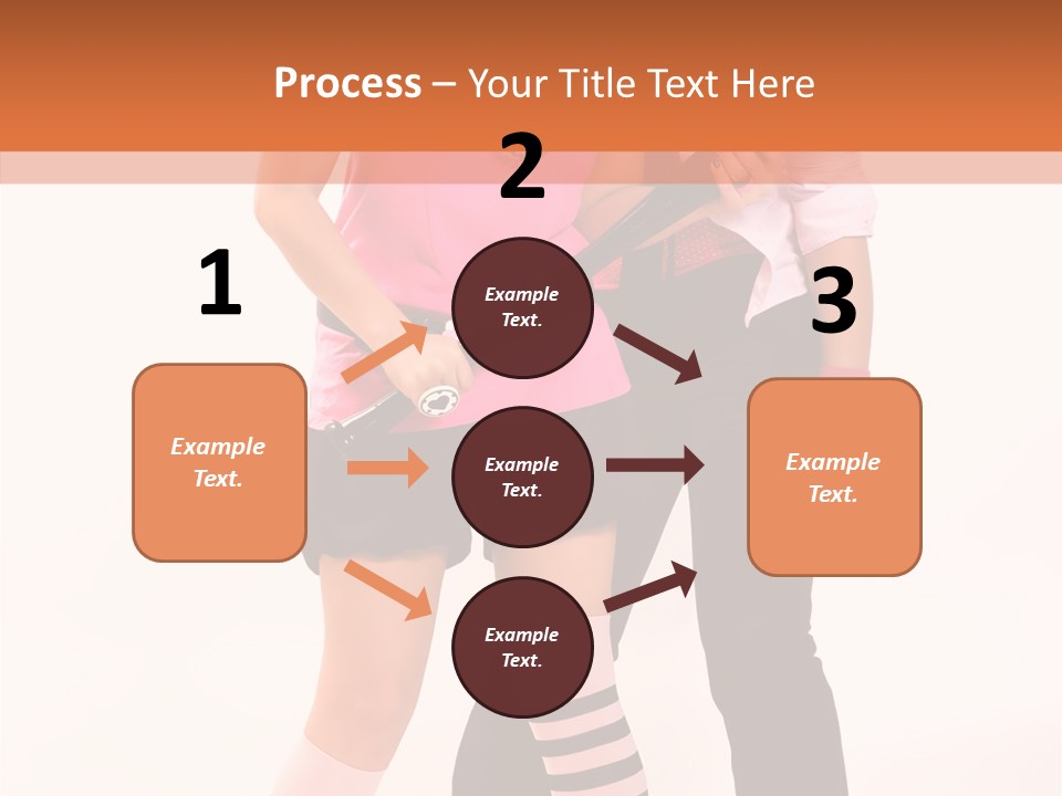Black Young Beauty PowerPoint Template