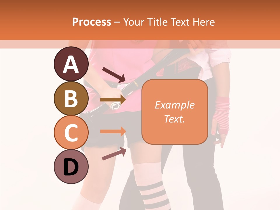 Black Young Beauty PowerPoint Template