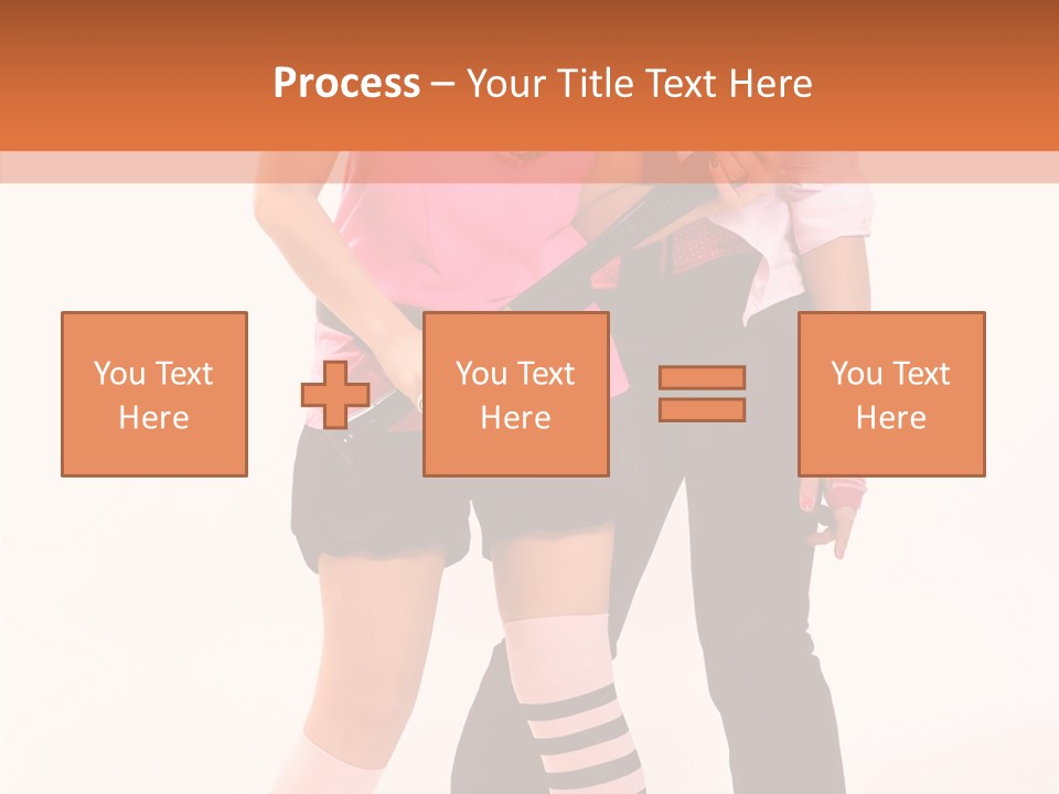 Black Young Beauty PowerPoint Template