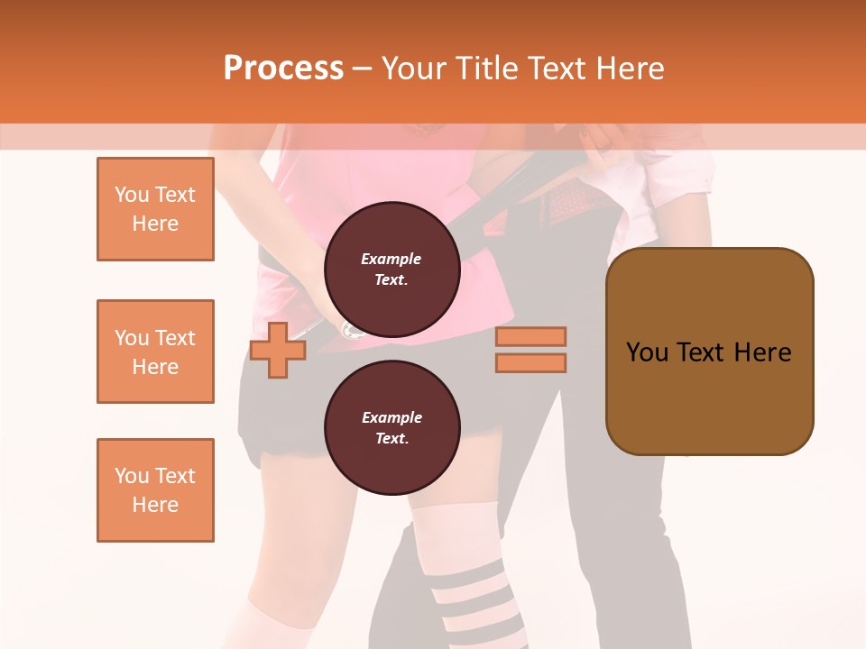 Black Young Beauty PowerPoint Template