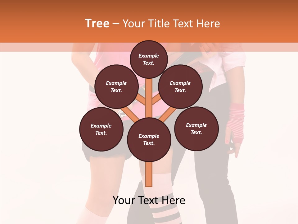 Black Young Beauty PowerPoint Template