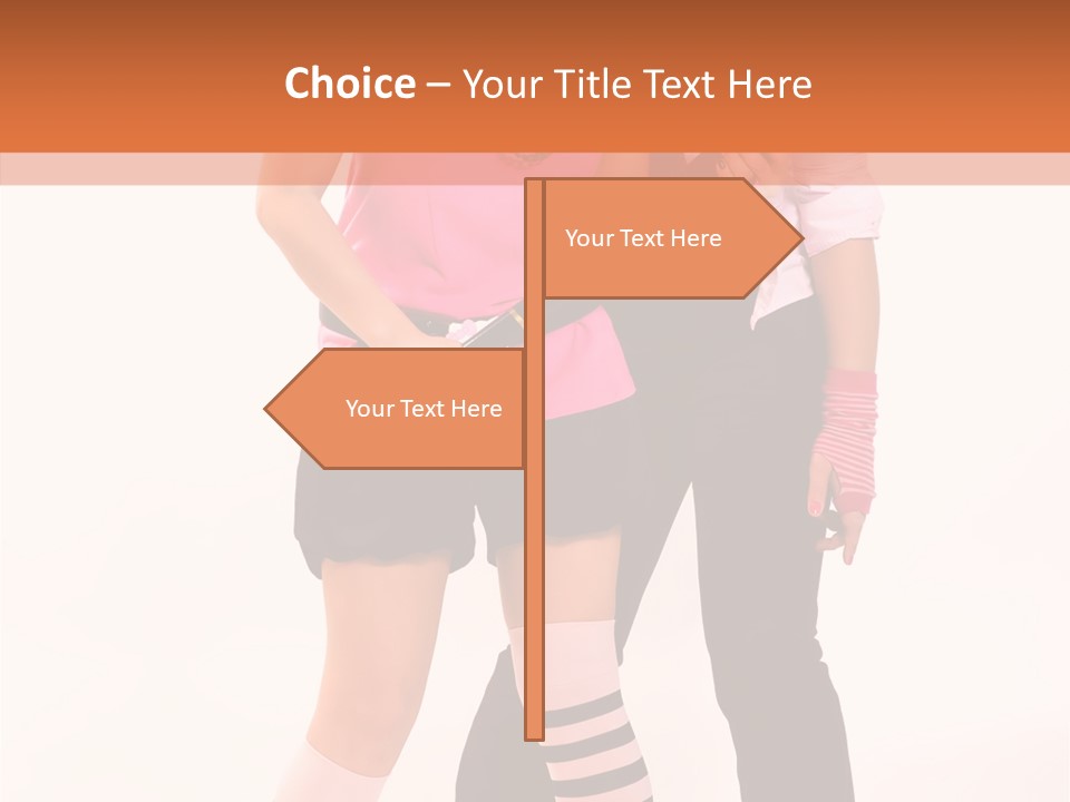 Black Young Beauty PowerPoint Template