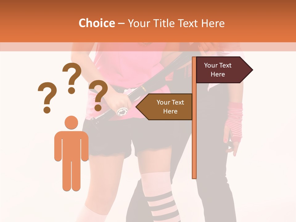 Black Young Beauty PowerPoint Template