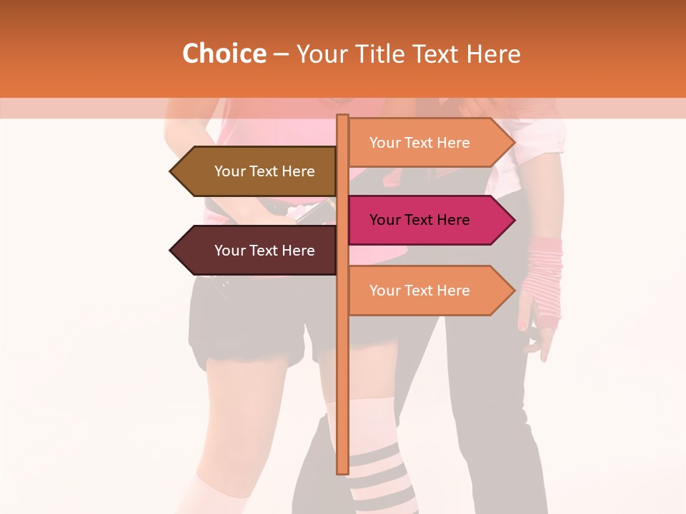 Black Young Beauty PowerPoint Template