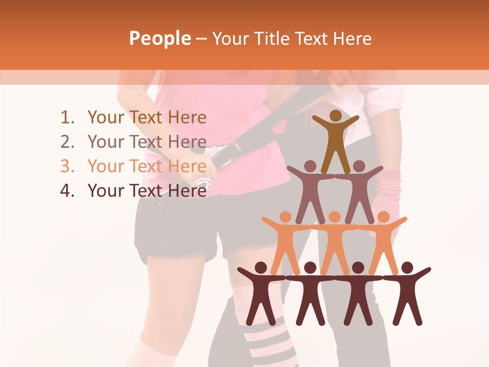 Black Young Beauty PowerPoint Template