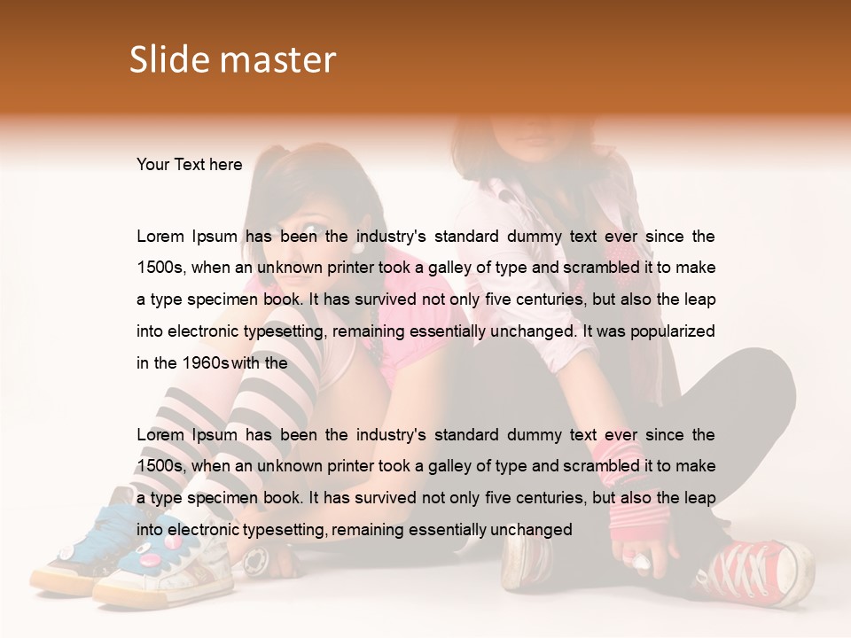 Fashion Brightly Depression PowerPoint Template