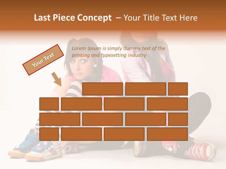 Fashion Brightly Depression PowerPoint Template