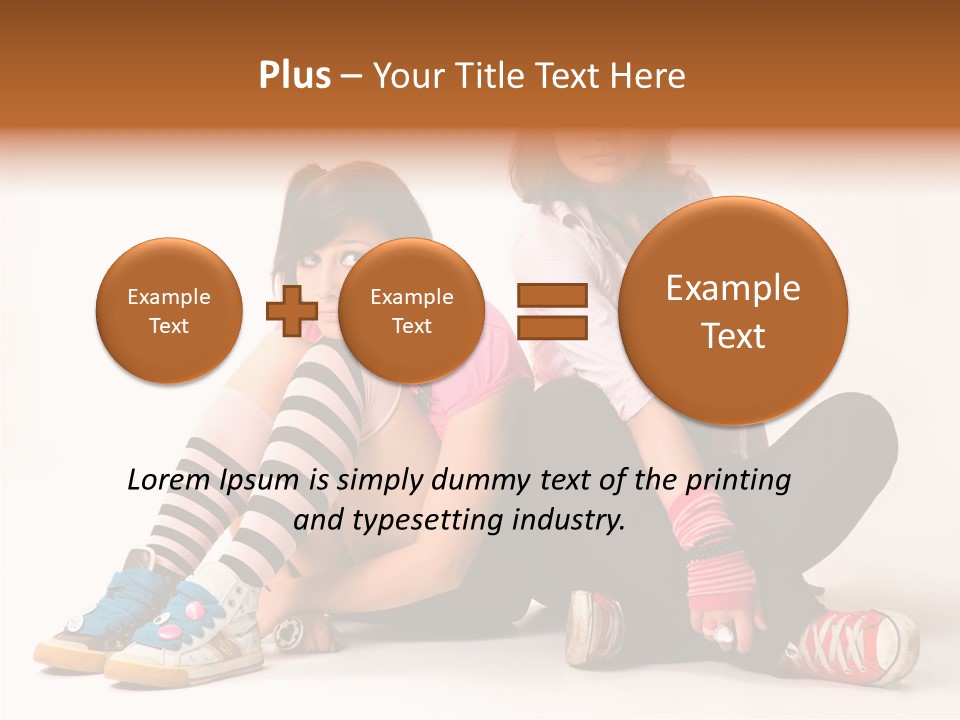 Fashion Brightly Depression PowerPoint Template