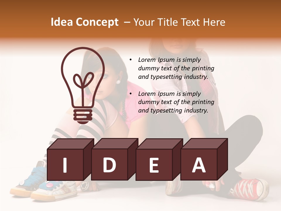Fashion Brightly Depression PowerPoint Template