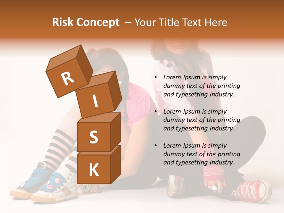 Fashion Brightly Depression PowerPoint Template