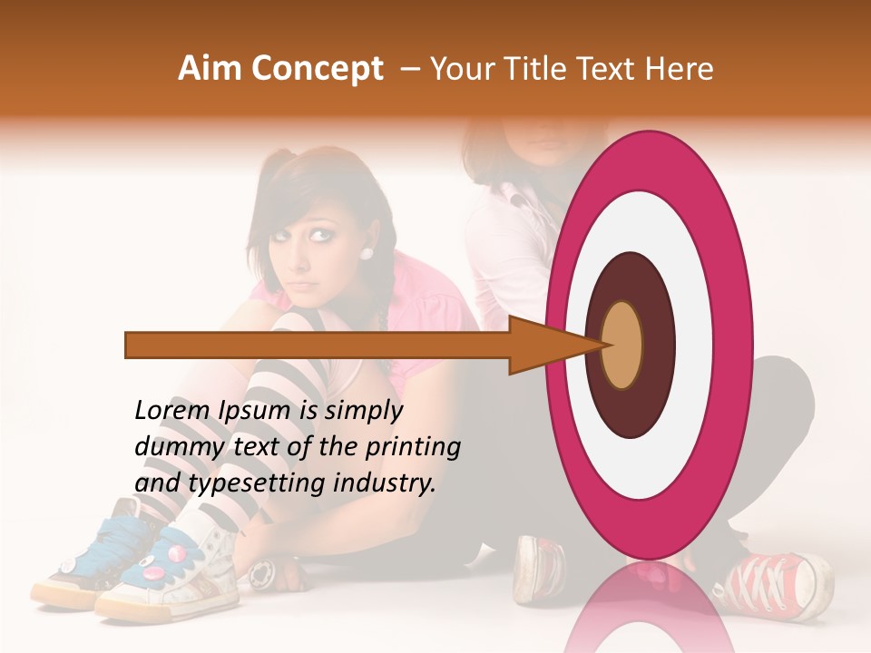 Fashion Brightly Depression PowerPoint Template