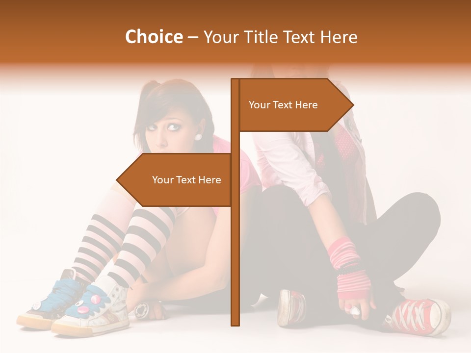 Fashion Brightly Depression PowerPoint Template