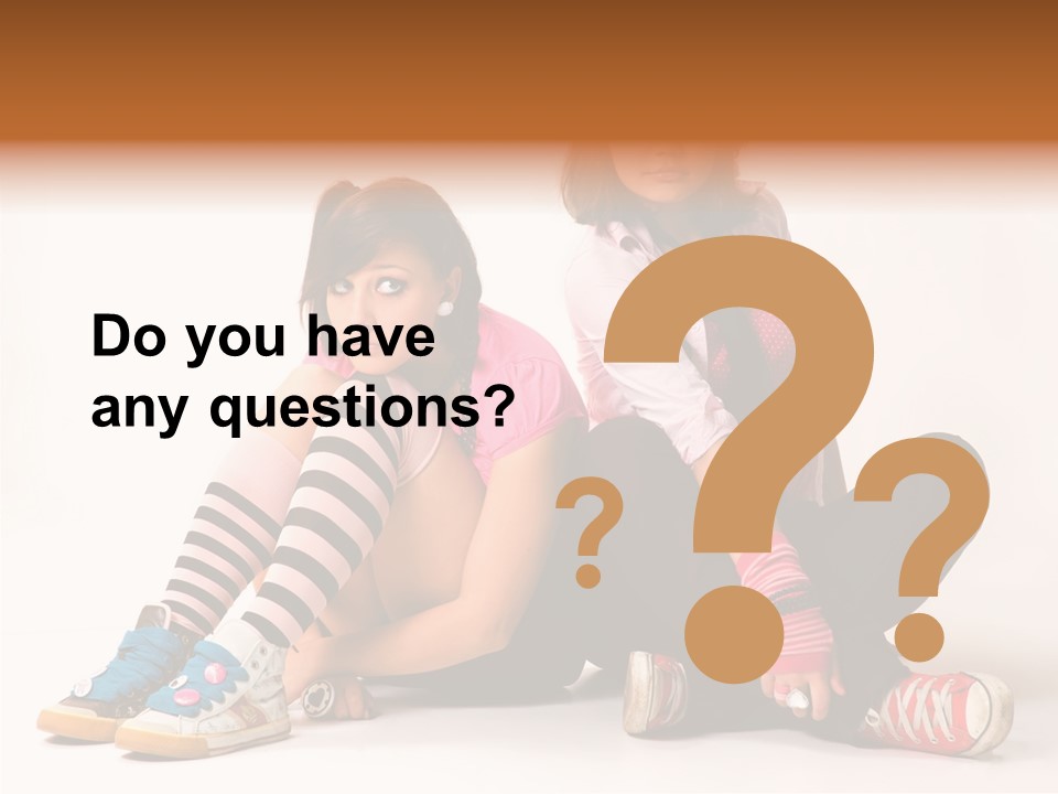 Fashion Brightly Depression PowerPoint Template