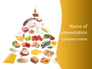 Fat Product White PowerPoint Template