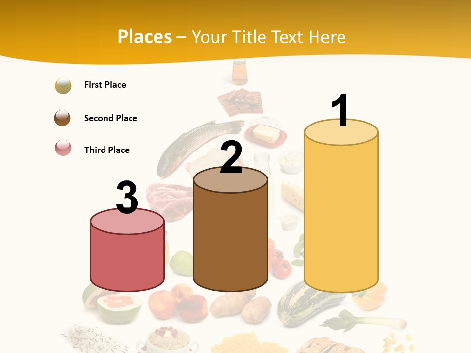 Fat Product White PowerPoint Template