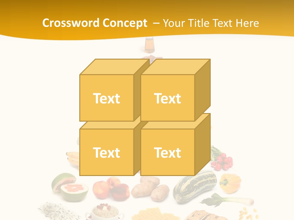 Fat Product White PowerPoint Template