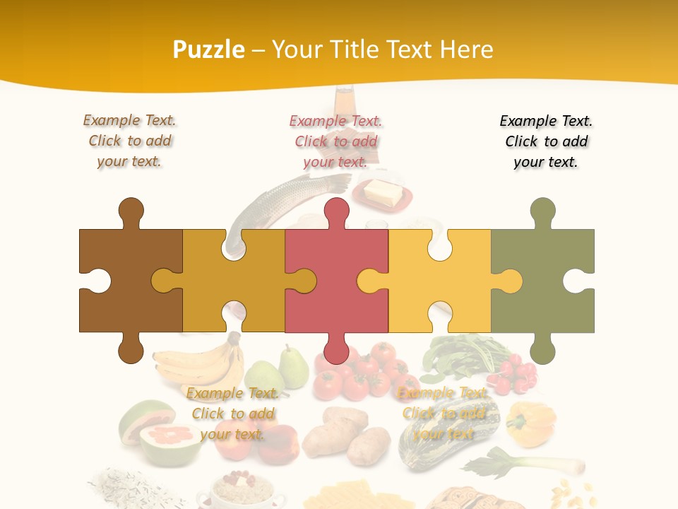 Fat Product White PowerPoint Template