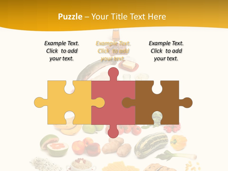 Fat Product White PowerPoint Template