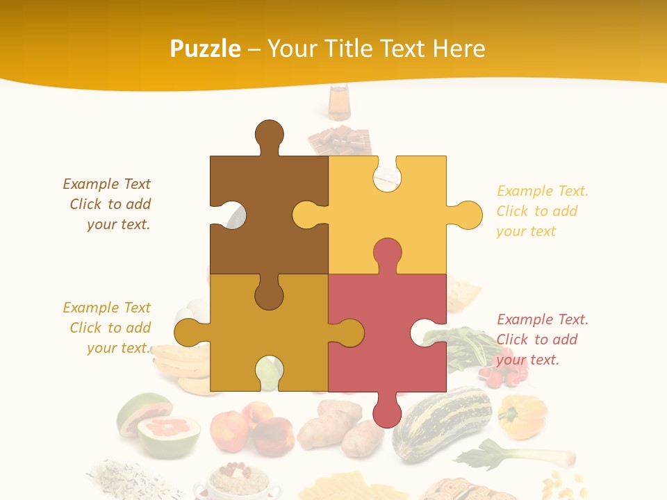 Fat Product White PowerPoint Template