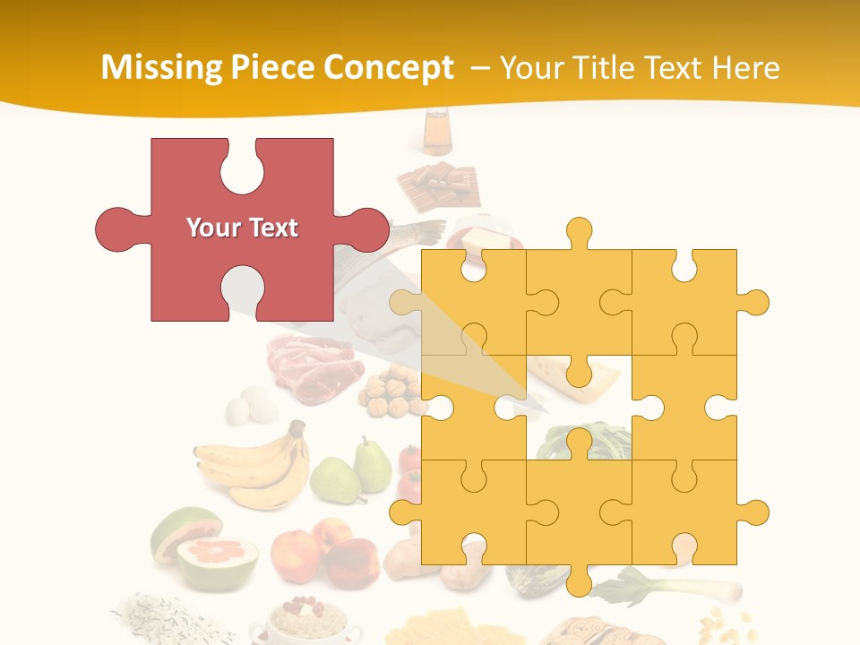 Fat Product White PowerPoint Template