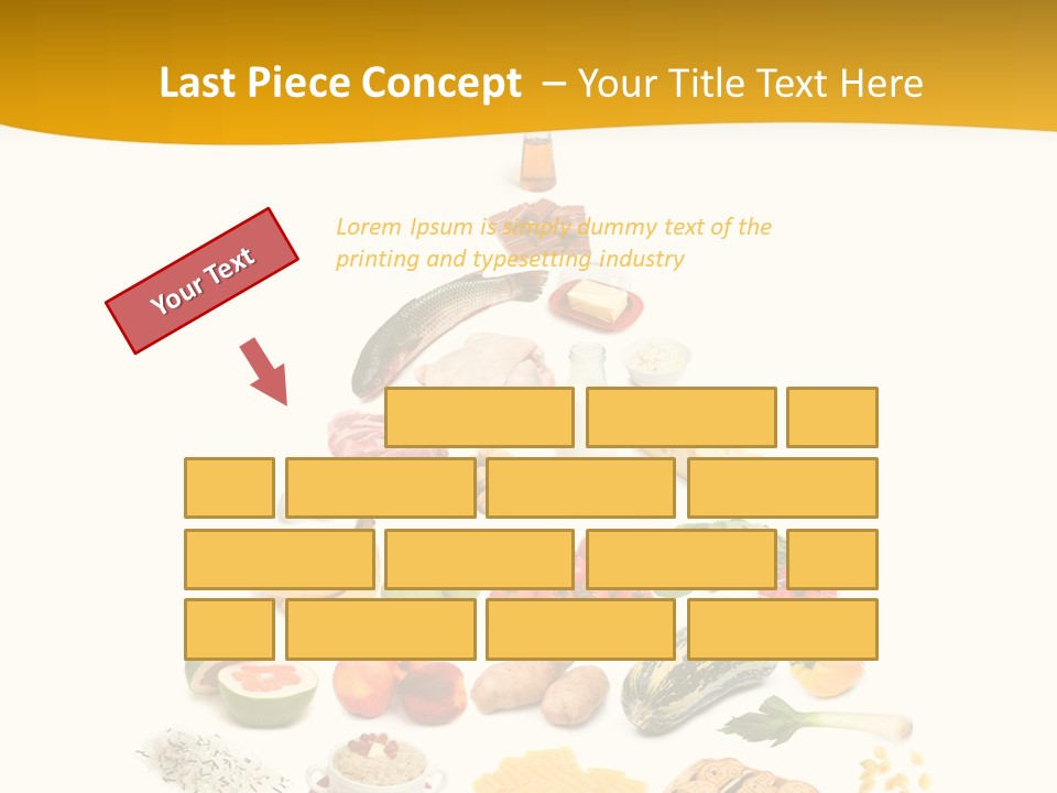 Fat Product White PowerPoint Template