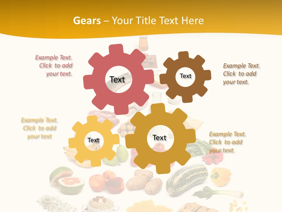 Fat Product White PowerPoint Template