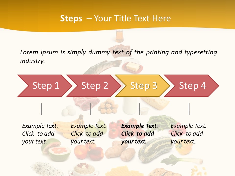 Fat Product White PowerPoint Template