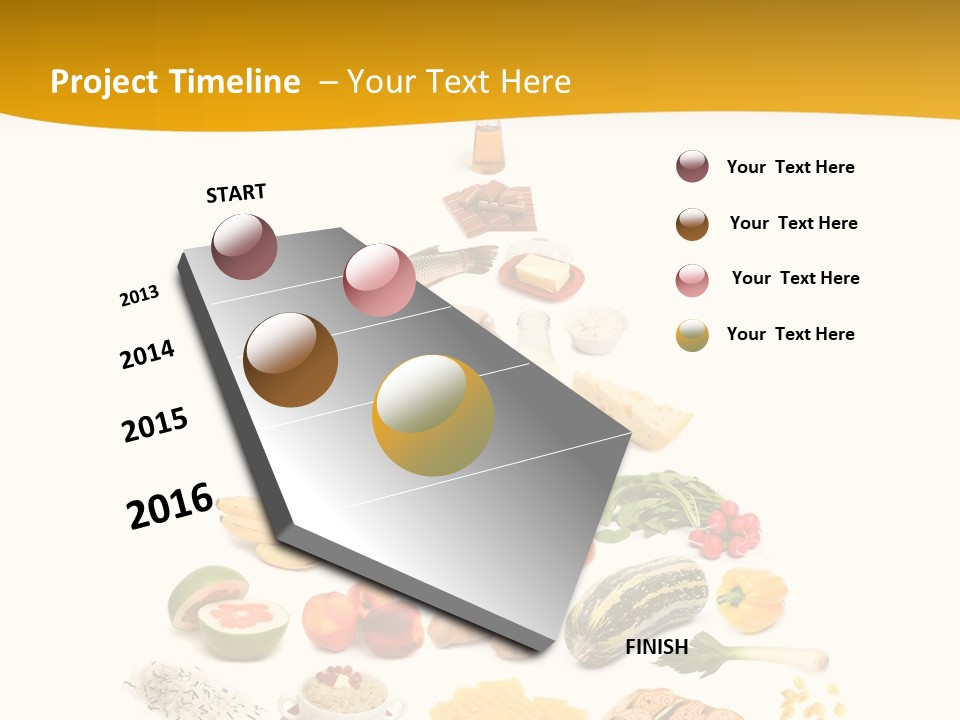 Fat Product White PowerPoint Template