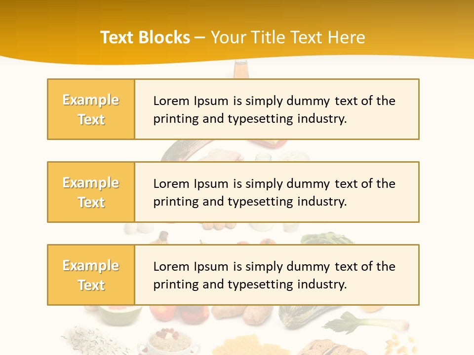Fat Product White PowerPoint Template