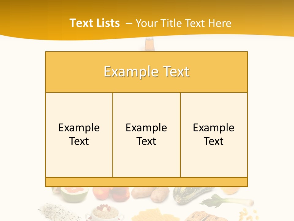 Fat Product White PowerPoint Template