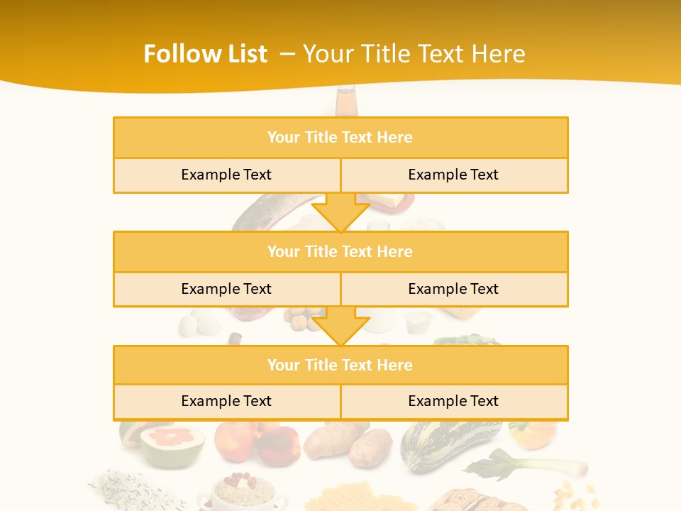 Fat Product White PowerPoint Template