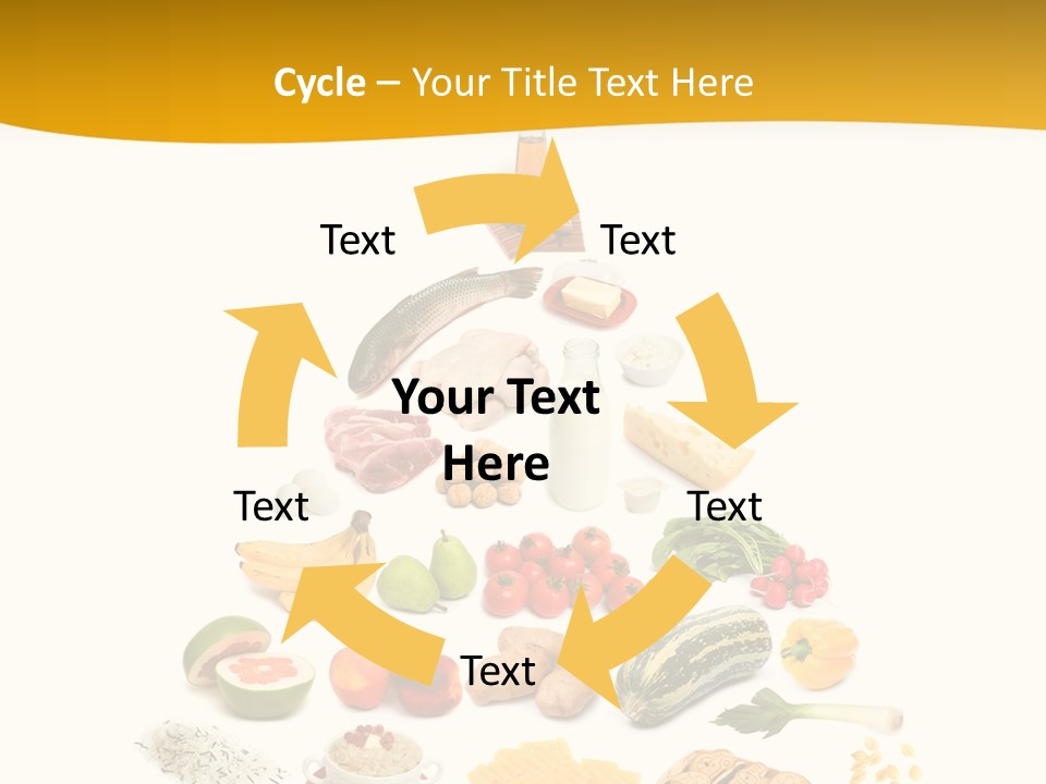 Fat Product White PowerPoint Template