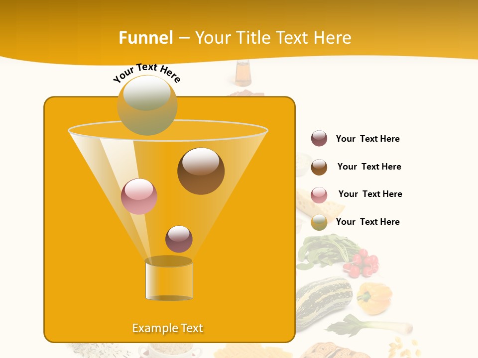 Fat Product White PowerPoint Template