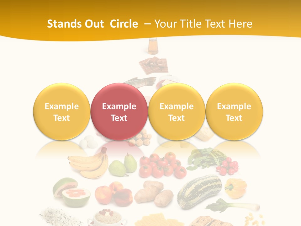 Fat Product White PowerPoint Template