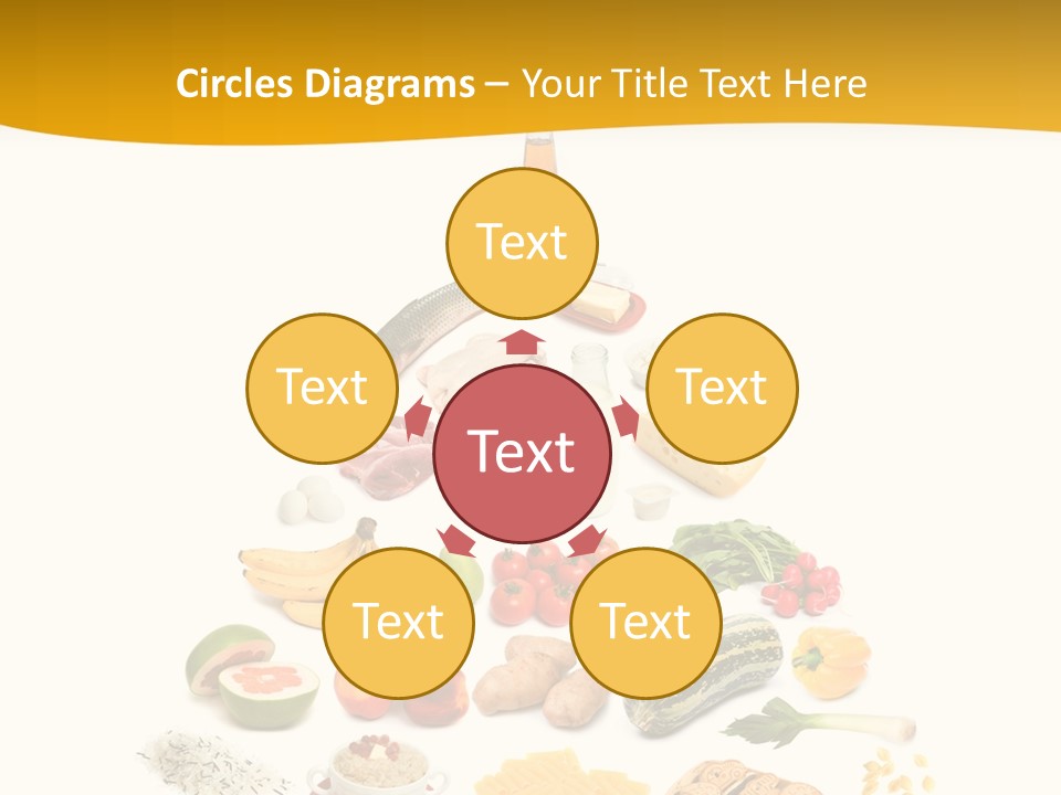 Fat Product White PowerPoint Template