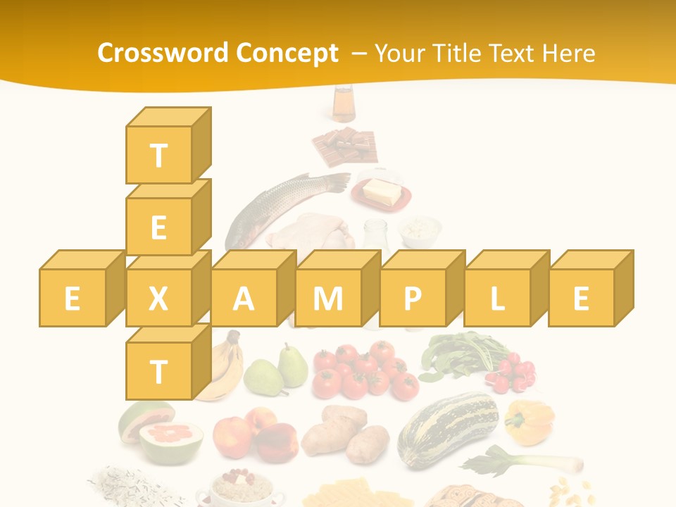 Fat Product White PowerPoint Template