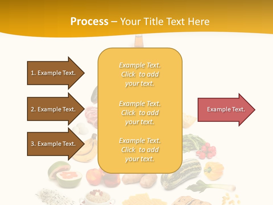 Fat Product White PowerPoint Template