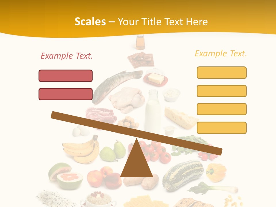 Fat Product White PowerPoint Template
